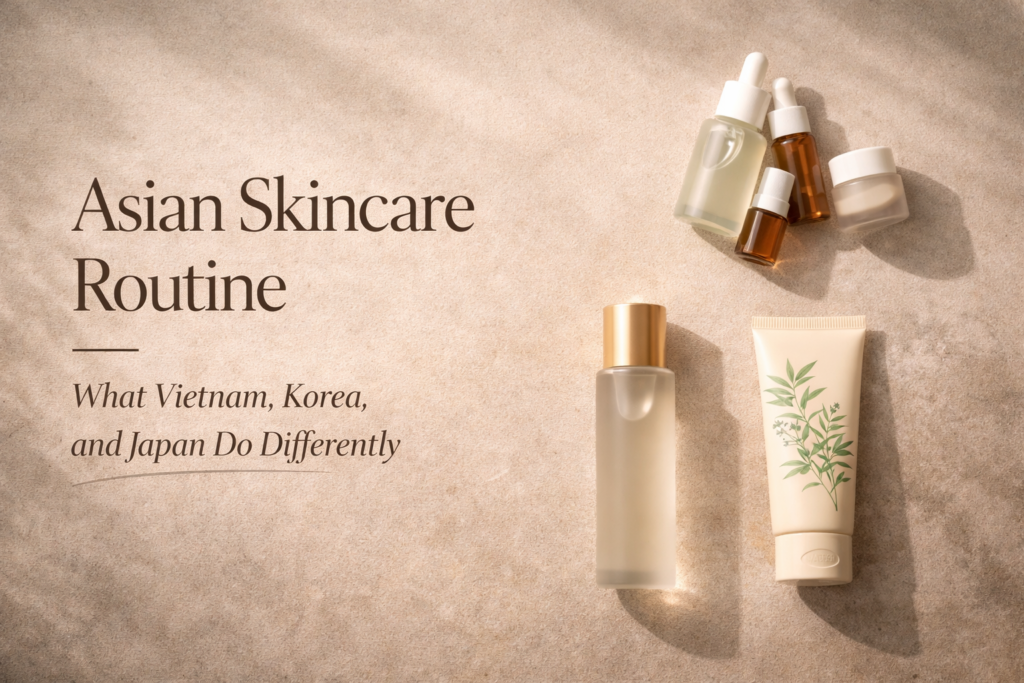 Asian Skincare Routine: What Vietnam, Korea, and Japan Actually Do Differently