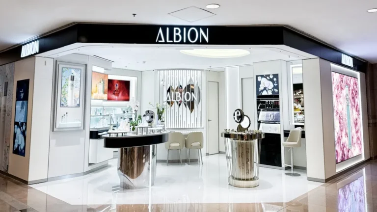 Albion Tmall Global store closure in China