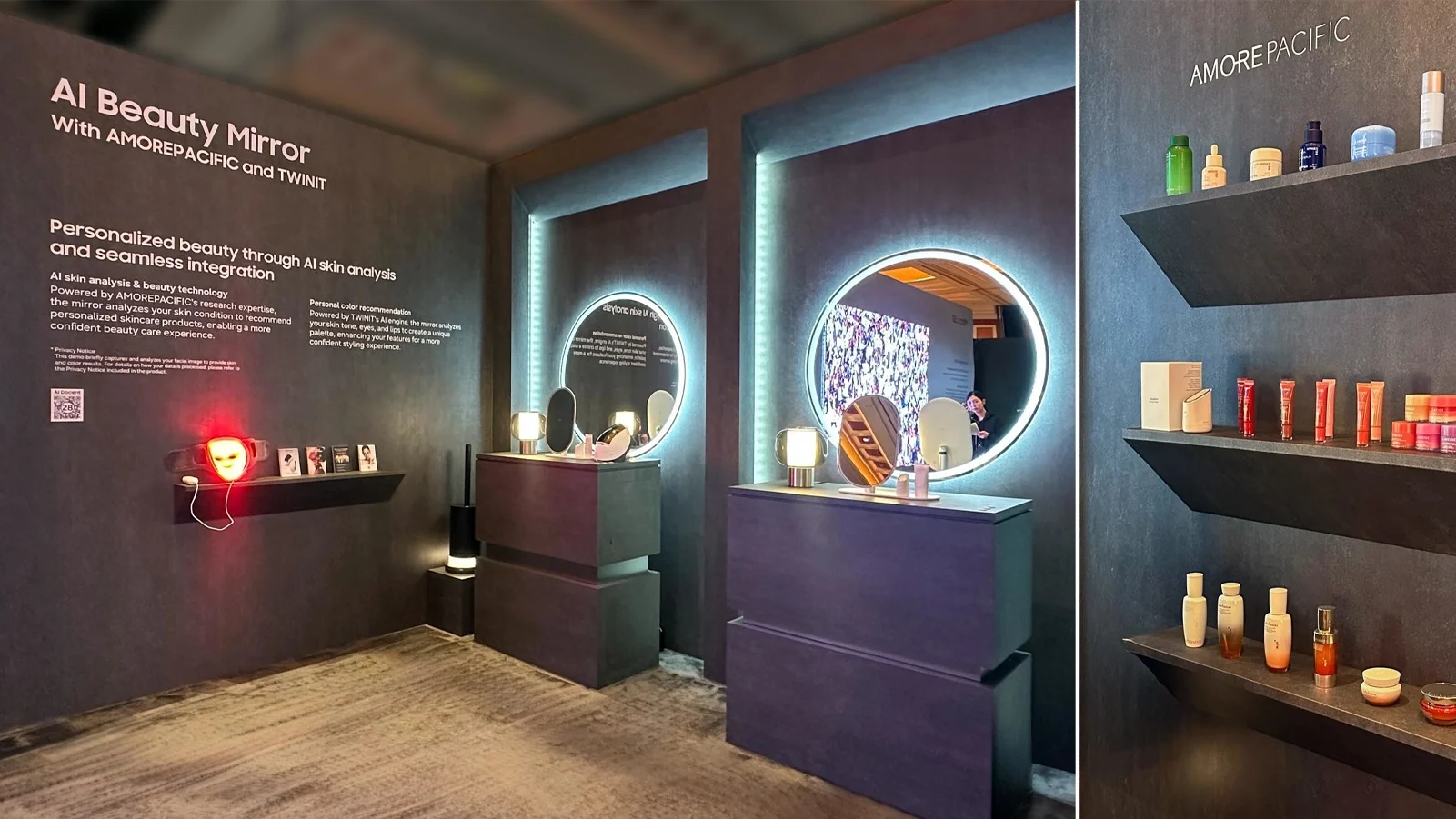 Amorepacific Yongsan flagship reopening in Seoul with AI beauty services