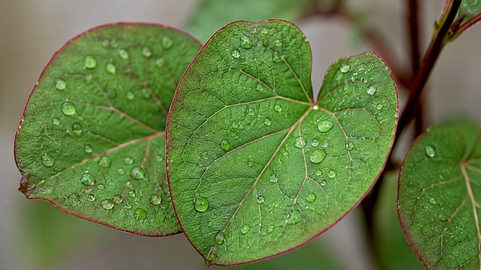 Fresh fish mint (diếp cá) leaves - Houttuynia cordata in Vietnamese herbal skincare