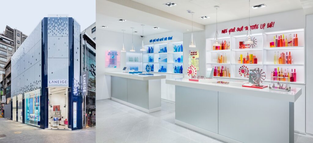Laneige Seoul flagship reopening in Myeong-dong with personalised beauty services