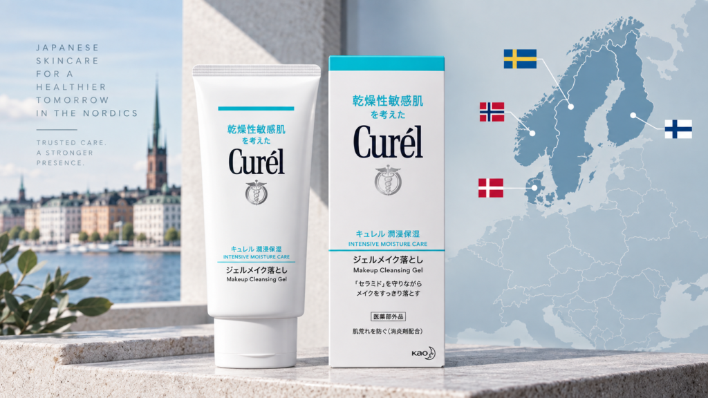 Japanese skincare expanding into Nordic markets